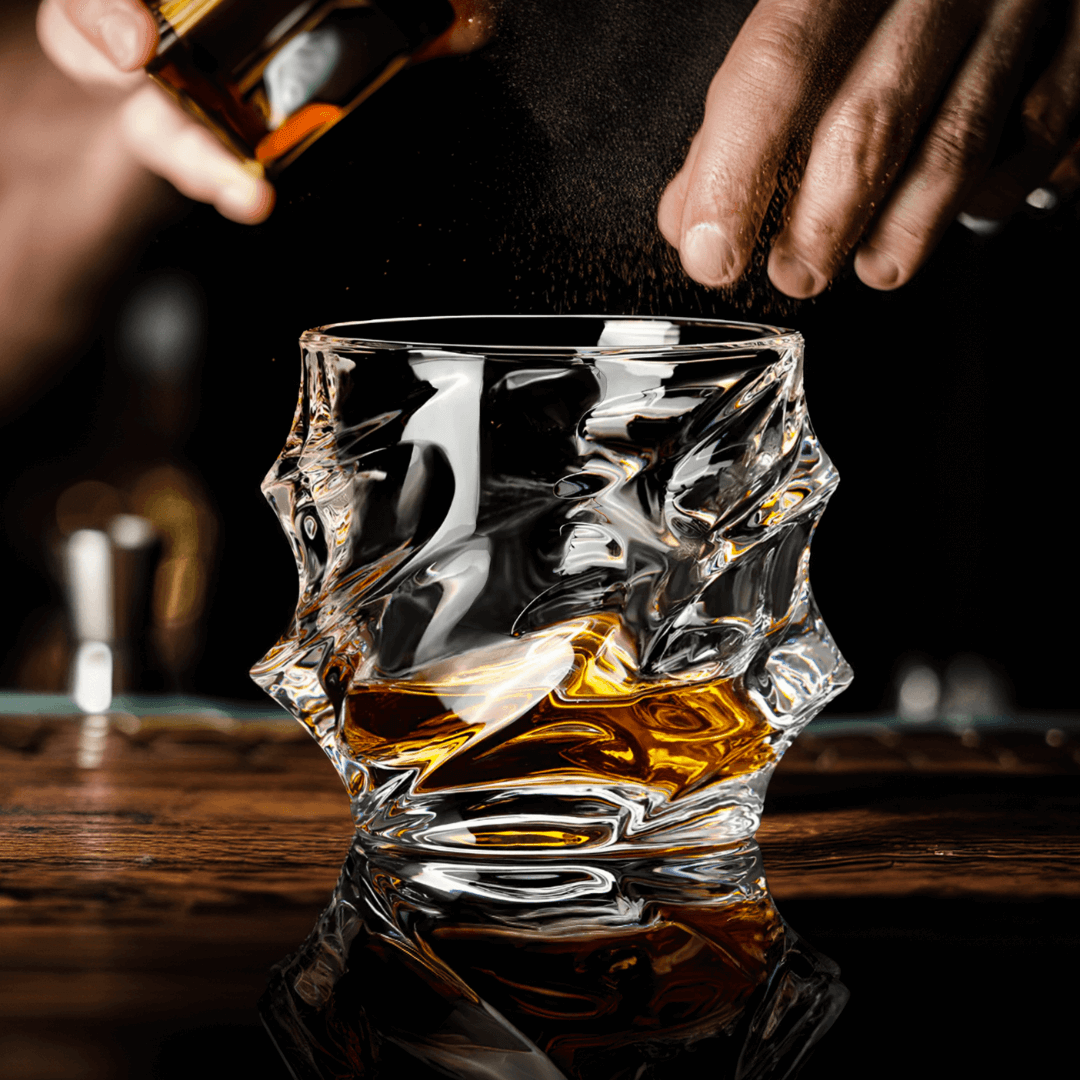 Storm Zestaw Japońskich Kryształowych Szklanek do Whisky